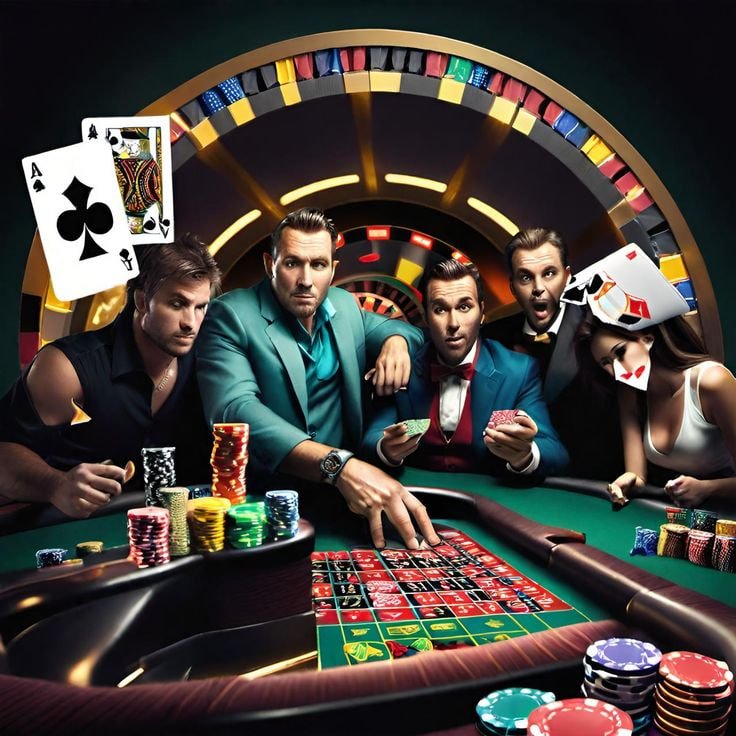 777co Myanmar Poker Online Tournament တွင် ကစားသမားများ ဗျူဟာချကစားနေသောမြင်ကွင်း